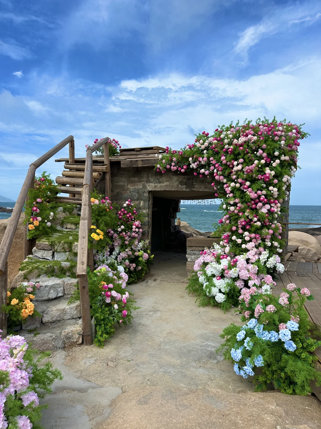 平潭小众景点……海边莫奈花园💐美哭了（live