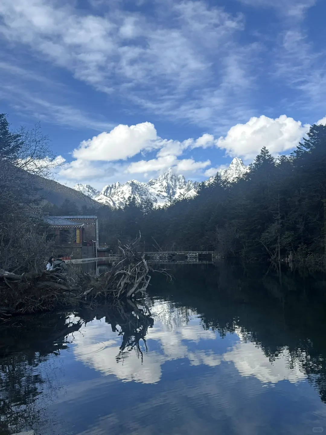 去川西真的不用化妆！！！