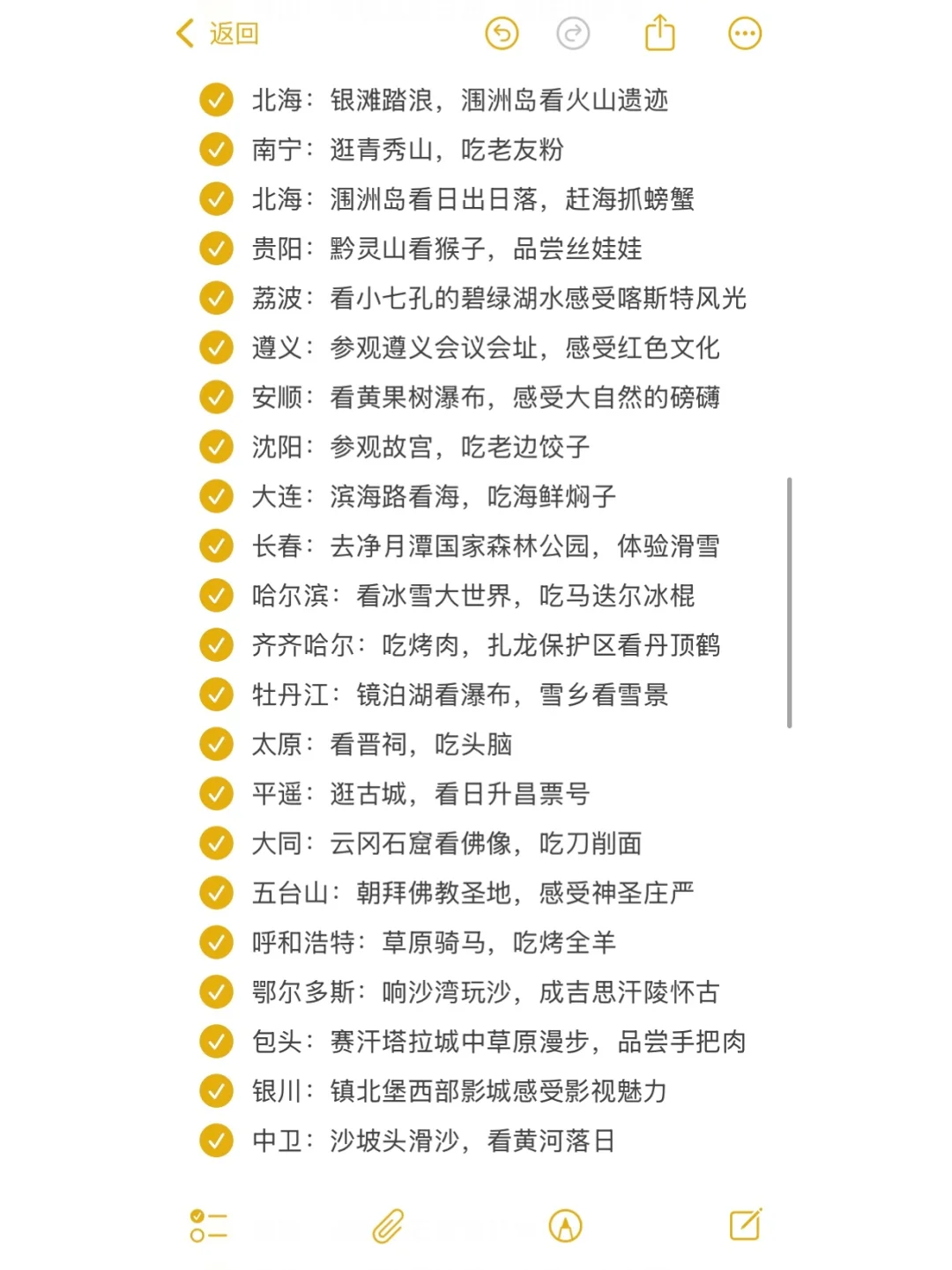 人生一定要去的100个地方‼️