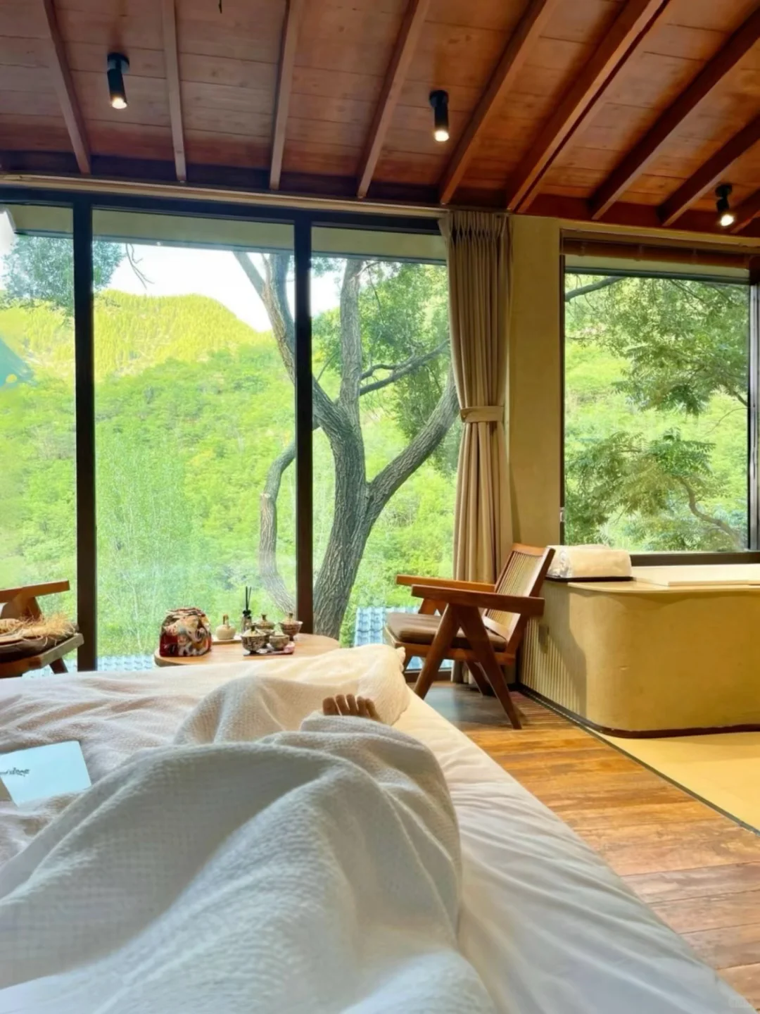 安吉！湖景山野民宿679/3天！比悦榕庄好住！