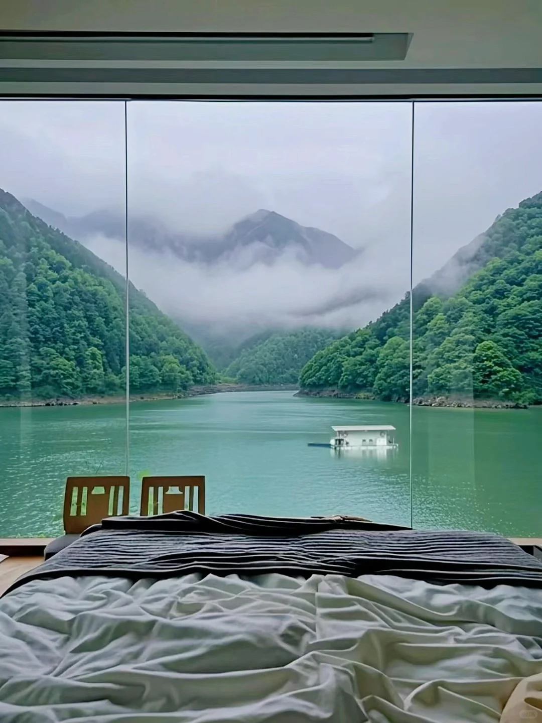 安吉！湖景山野民宿679/3天！比悦榕庄好住！