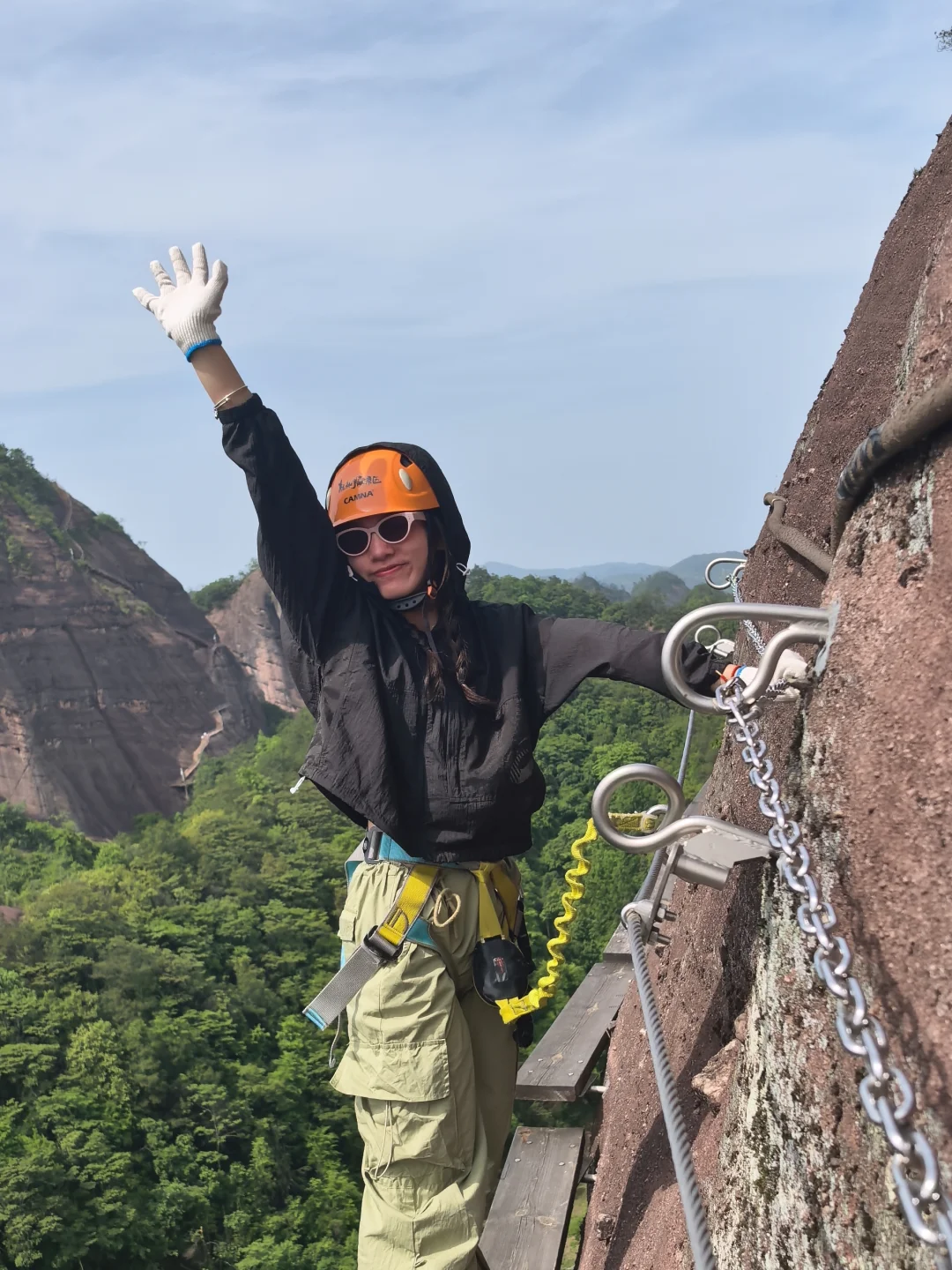 我在桂林“飞檐走壁”