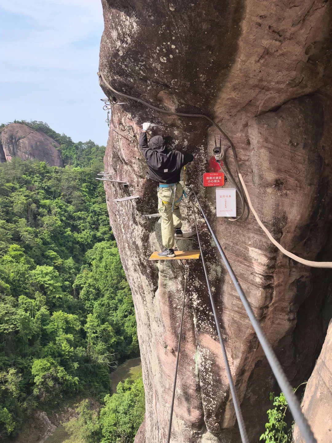 我在桂林“飞檐走壁”