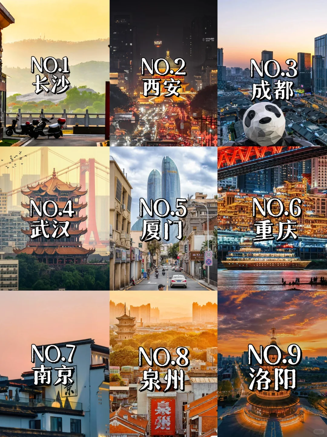 适合穷游的9️⃣个城市，快快码住✍️