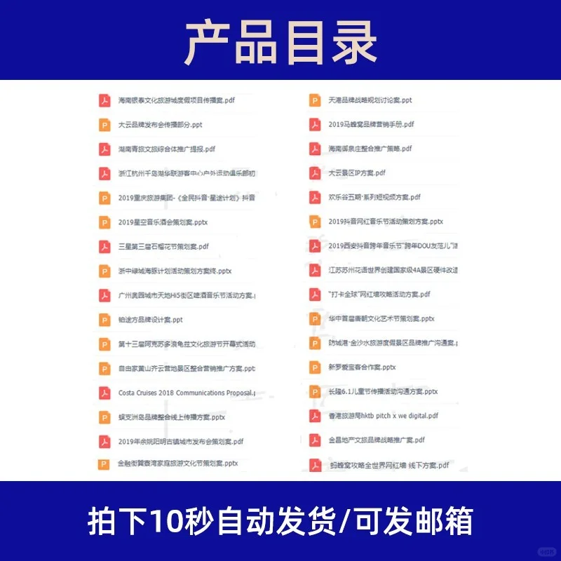 文旅策划宝库477套景区方案+合同+运营模板