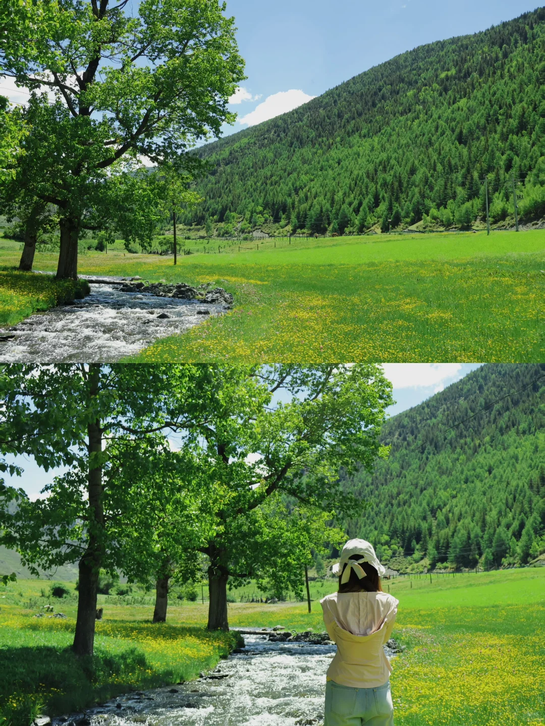 甲根坝纳梯村实拍！
