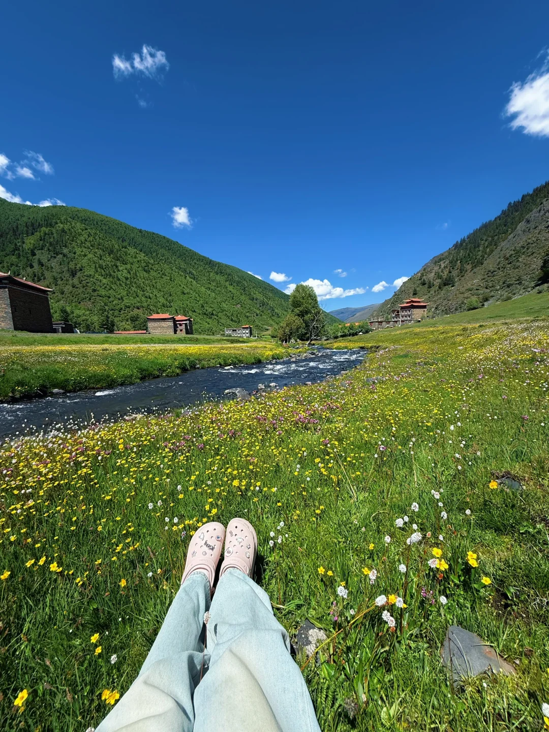 甲根坝纳梯村实拍！