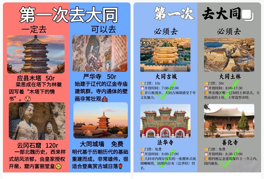 👩‍❤️一同包车游大同了👩‍👩‍