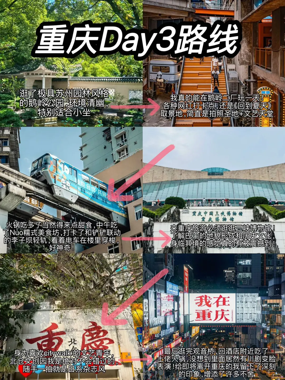 🗺️重庆旅游攻略 | 带你畅玩8D魔幻山城