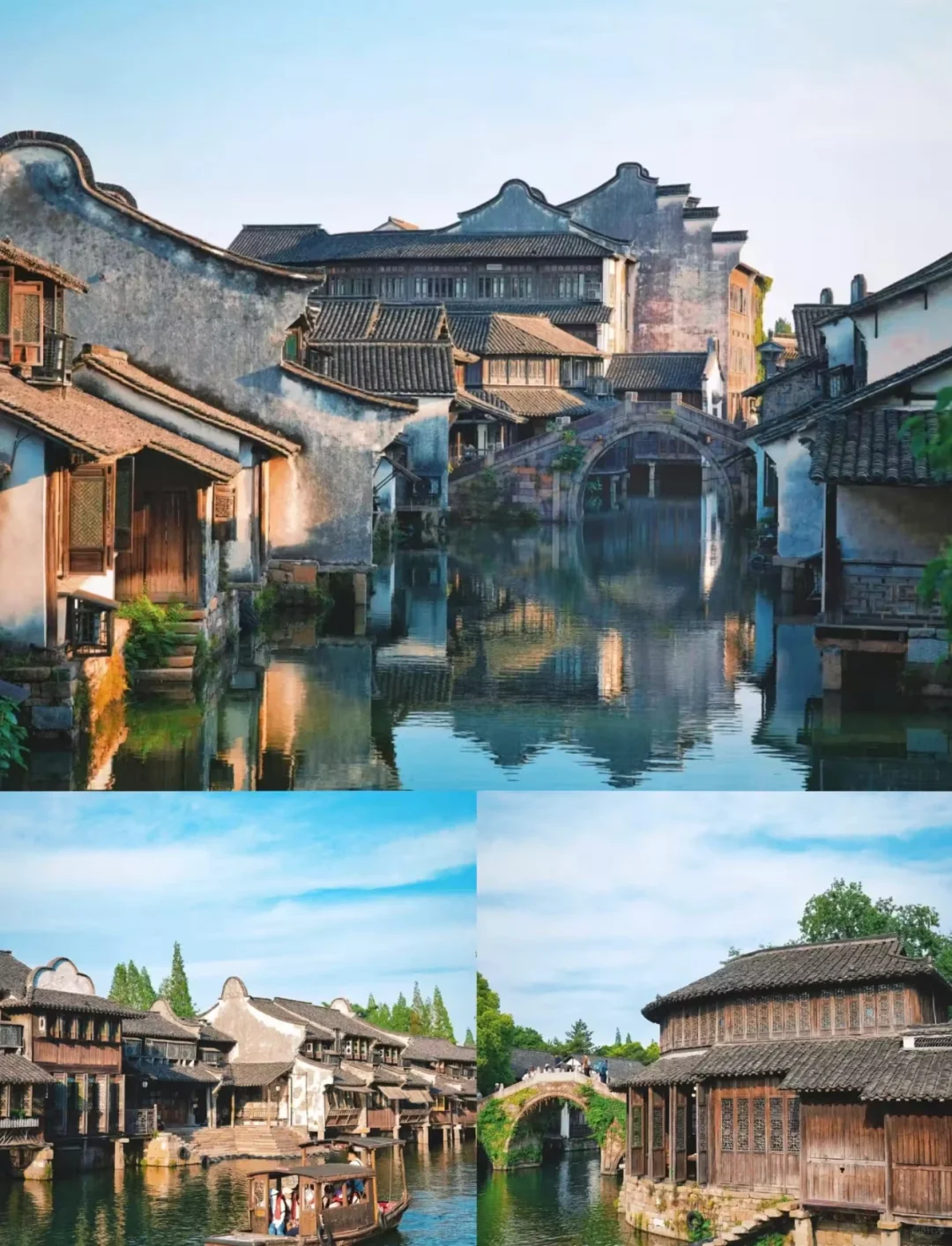 🌈乌镇 |6-7月份淡季来真的很香，人少景美！