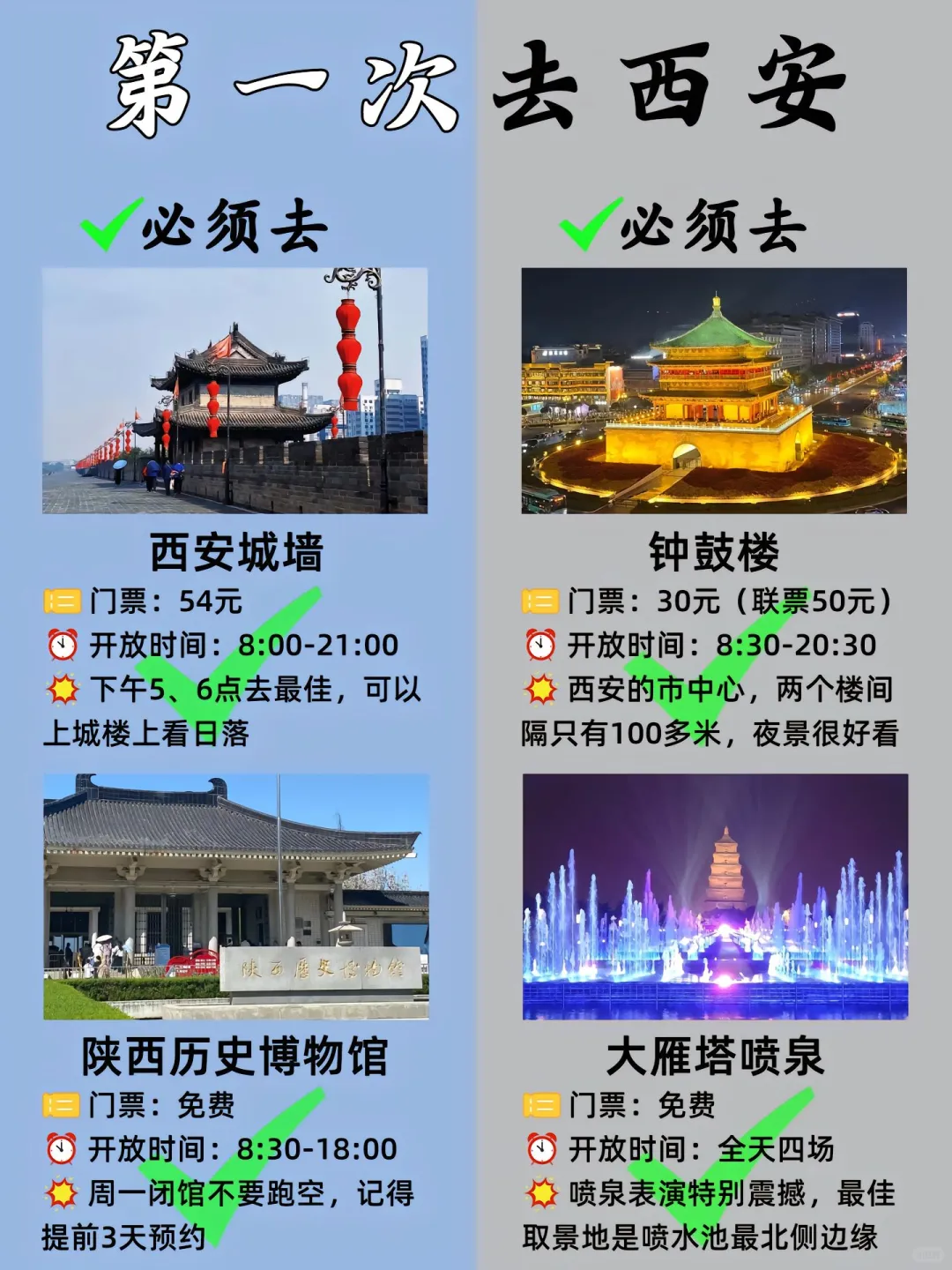来西安旅游必打卡这16个景点附攻略