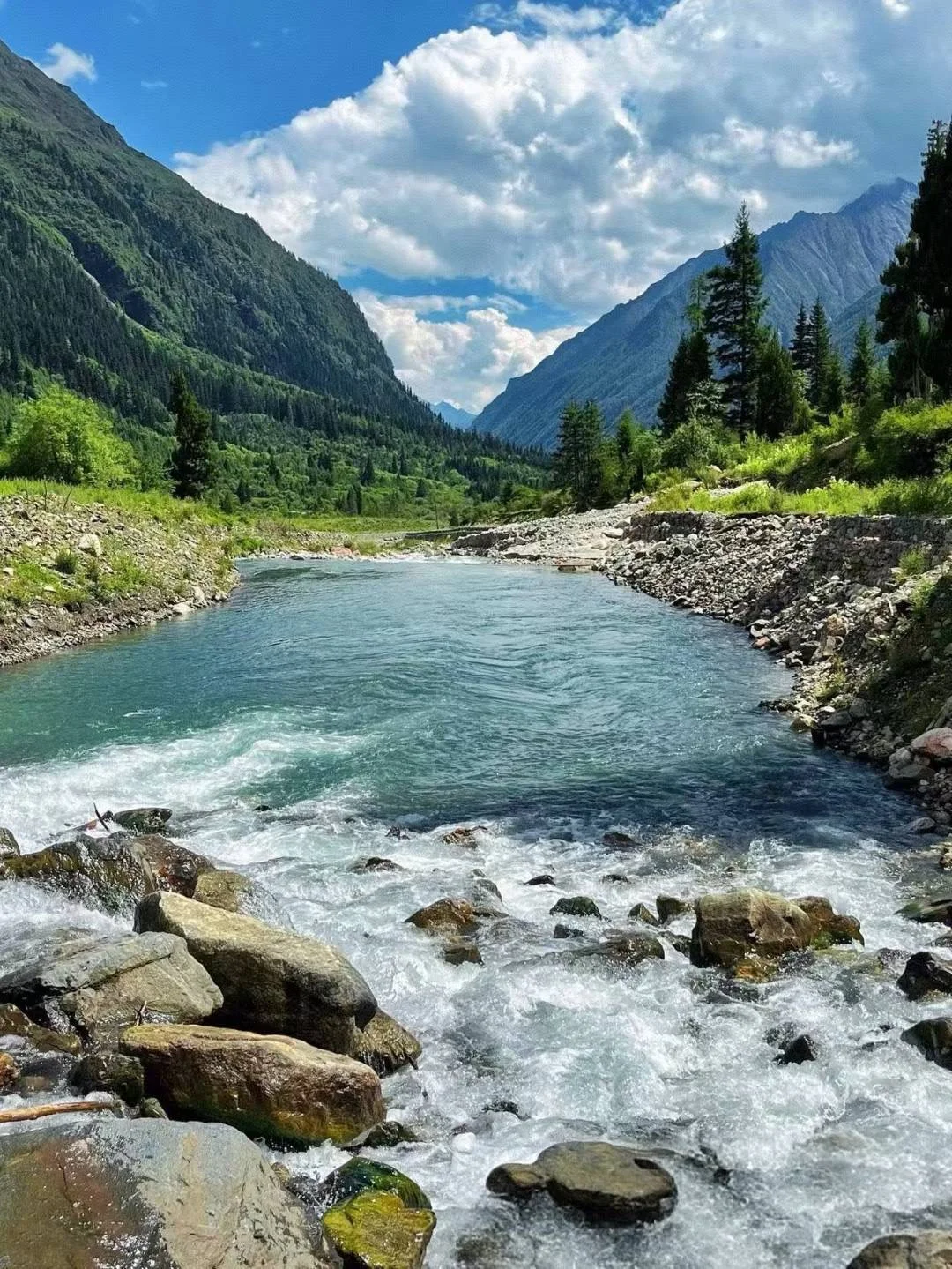 旅游途中的美景
