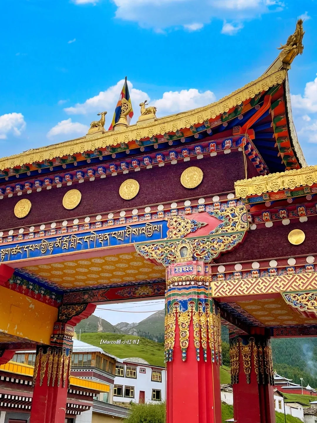 甘南的美在于沿途不经意的风景🚗