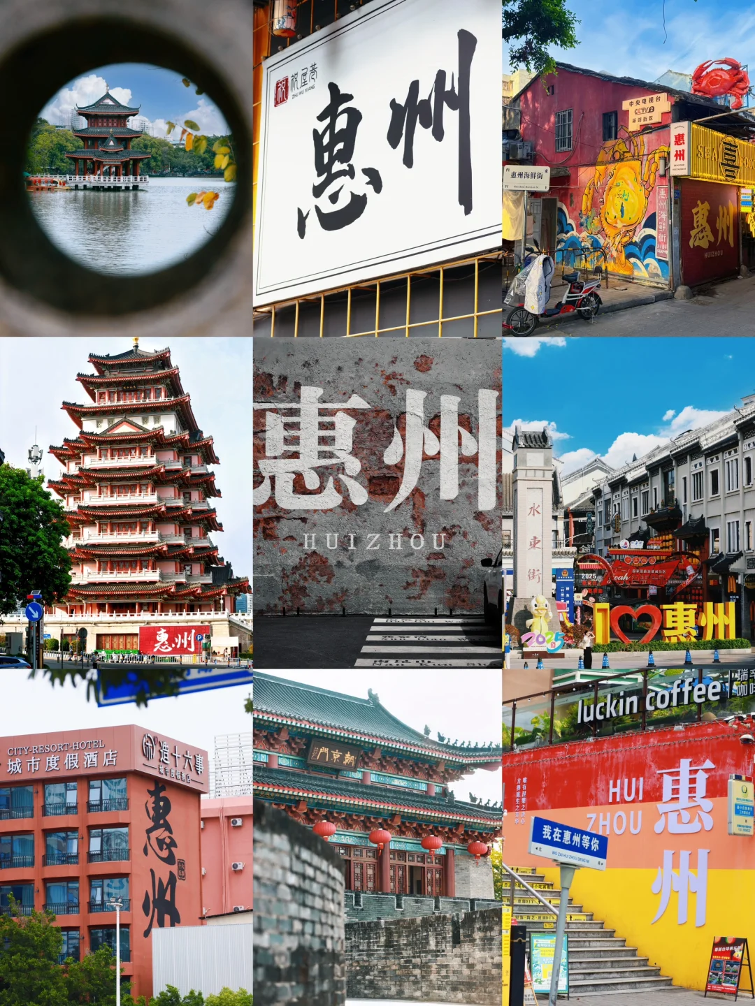 为了这9️⃣张图｜我特地飞了一趟惠州‼️