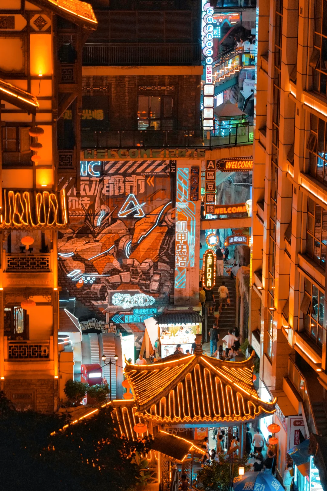 重庆洪崖洞 | 现实版千与千寻的梦幻世界