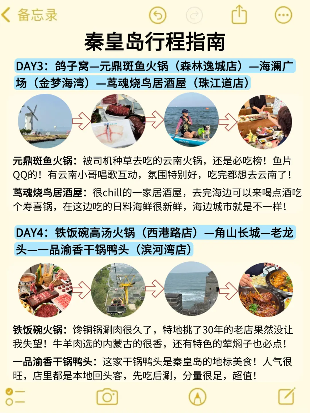 去了秦皇岛7次‼️我的建议是。。。