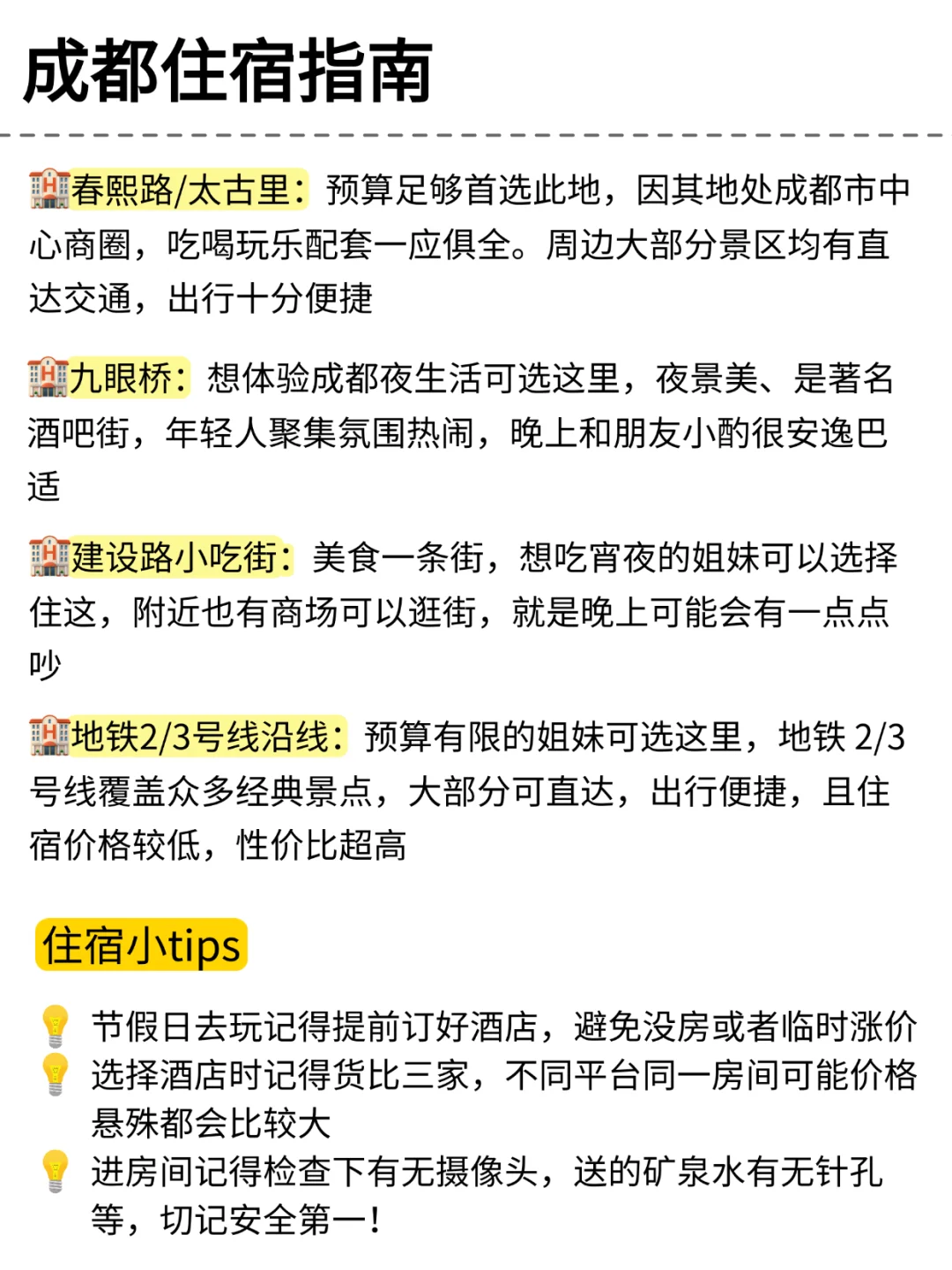 一图看懂🫡成都各区景点分布图🗺