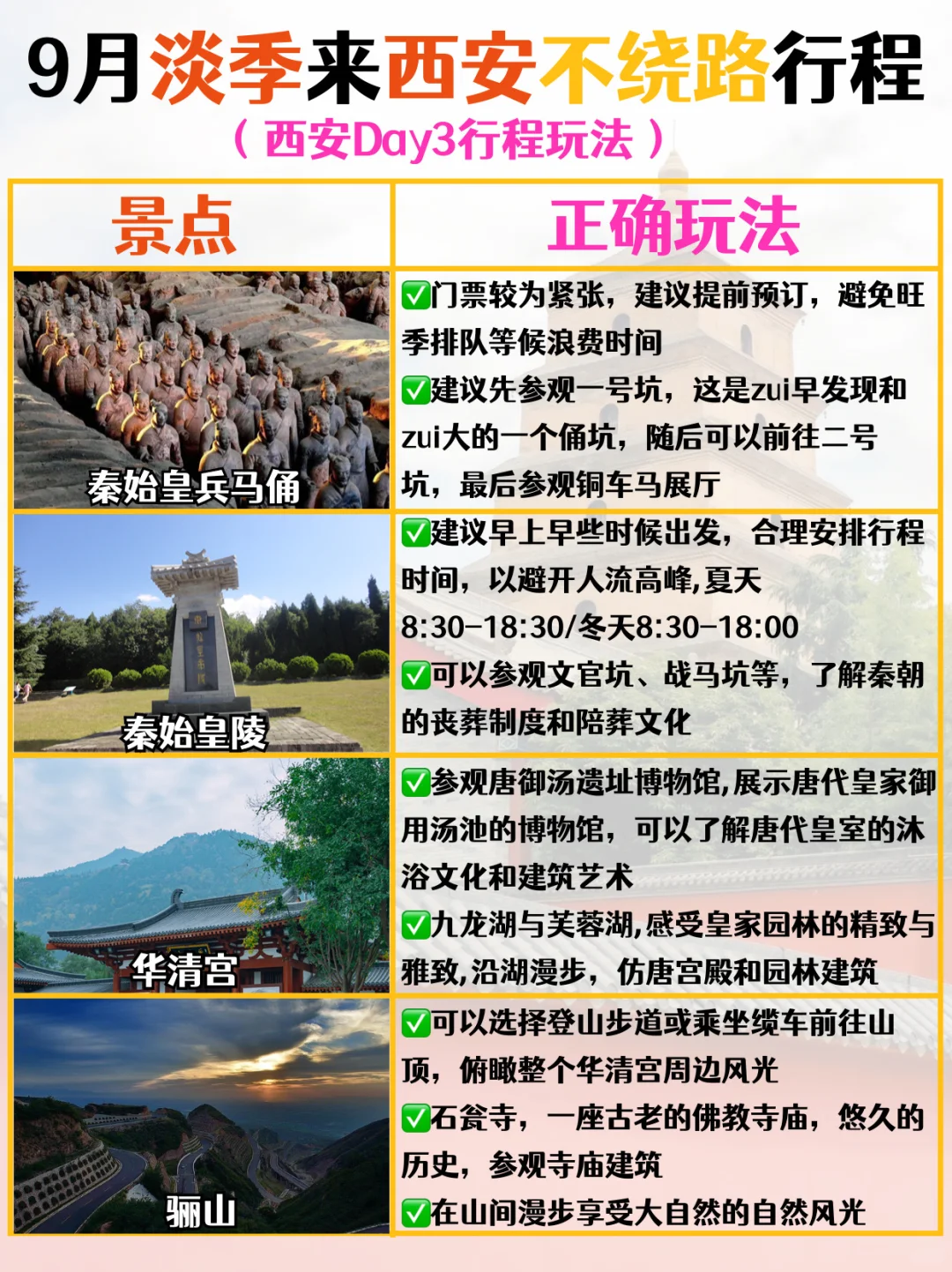 8-9月淡季☀️来西安旅游的正确玩法👋🏻