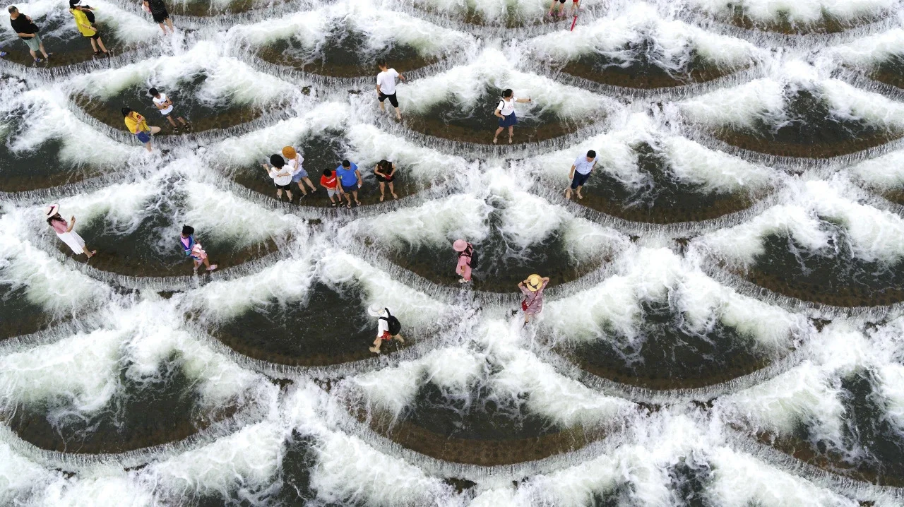 ✨ 杭州1h直达！龙鳞坝玩水攻略