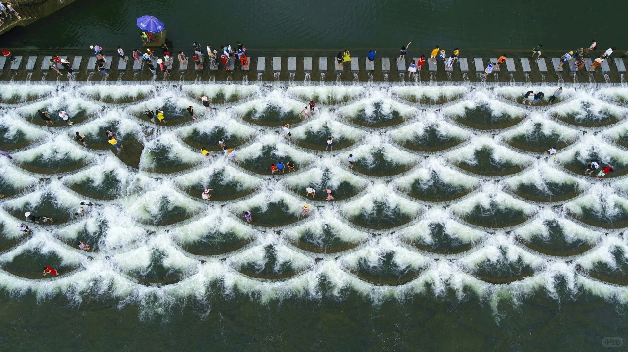 ✨ 杭州1h直达！龙鳞坝玩水攻略