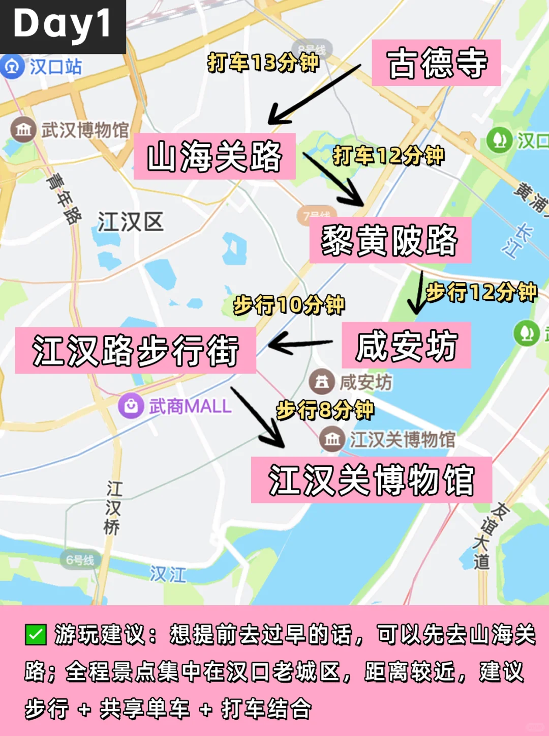 第一次来武汉‼️保姆级攻略来了📝