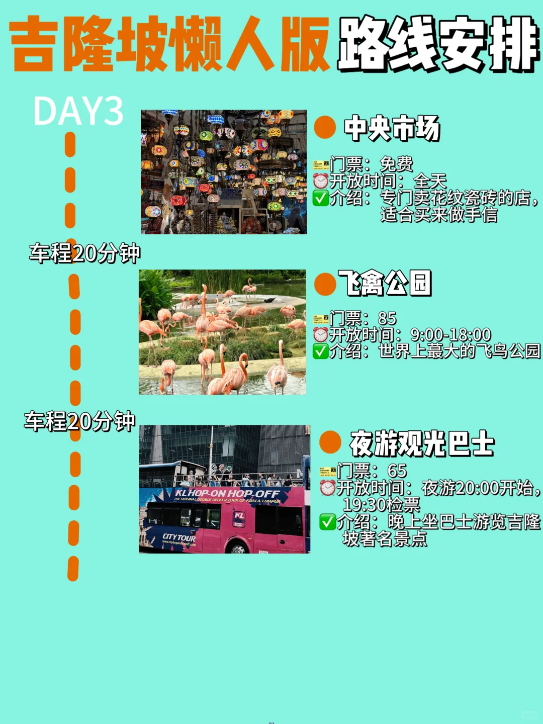 吉隆坡自驾路线｜三天两晚超全攻略来啦✅