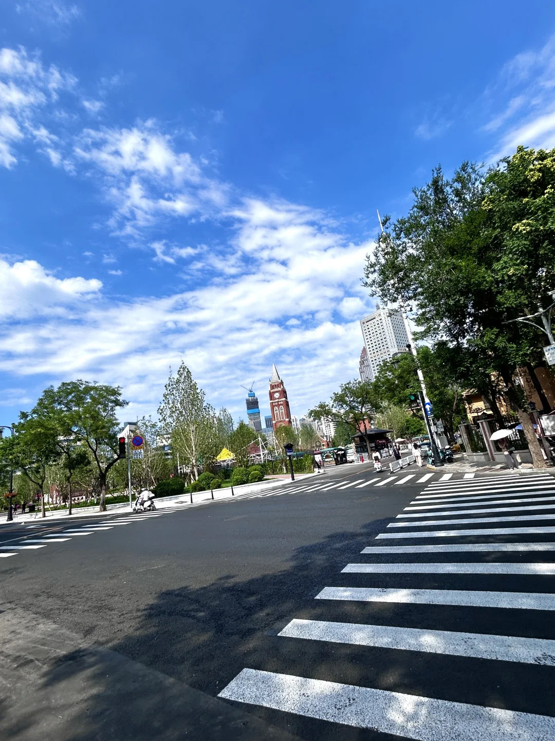 来欧洲city walk，跟天津似的