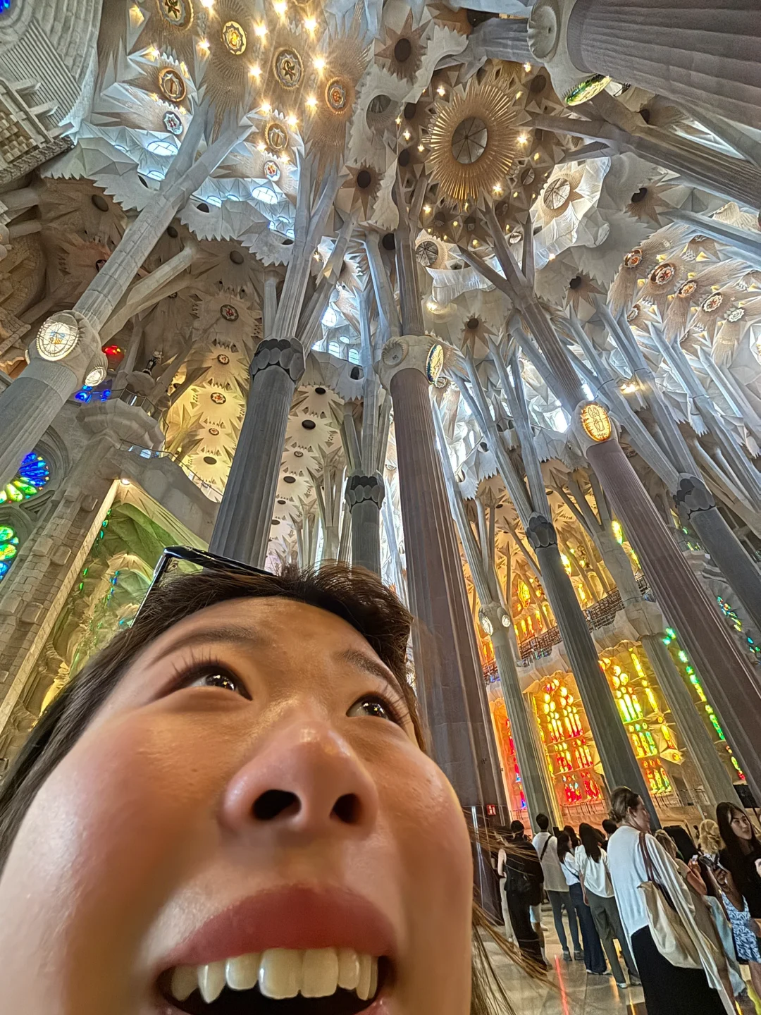 巴塞罗那圣家堂的震撼太难用言语表达了！