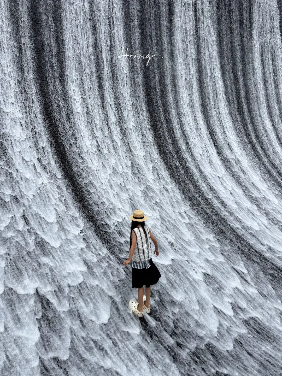 真不是国外!在河北也能看迪拜同款瀑布了‼️