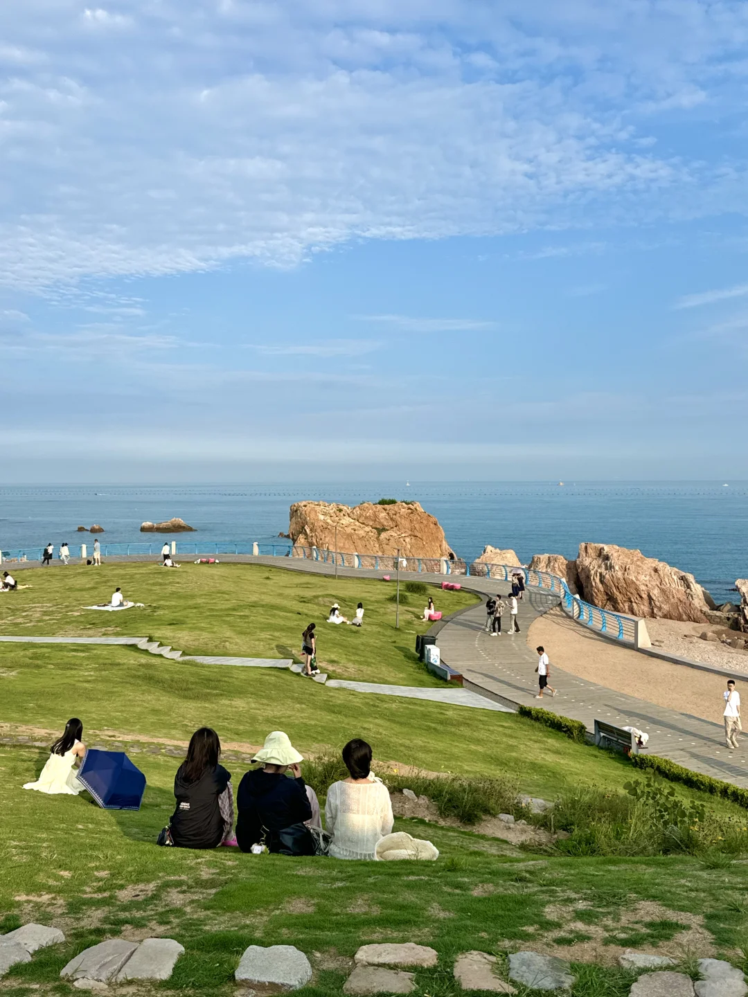 7.4青岛实况！！听劝没去栈桥，这太美了。。。