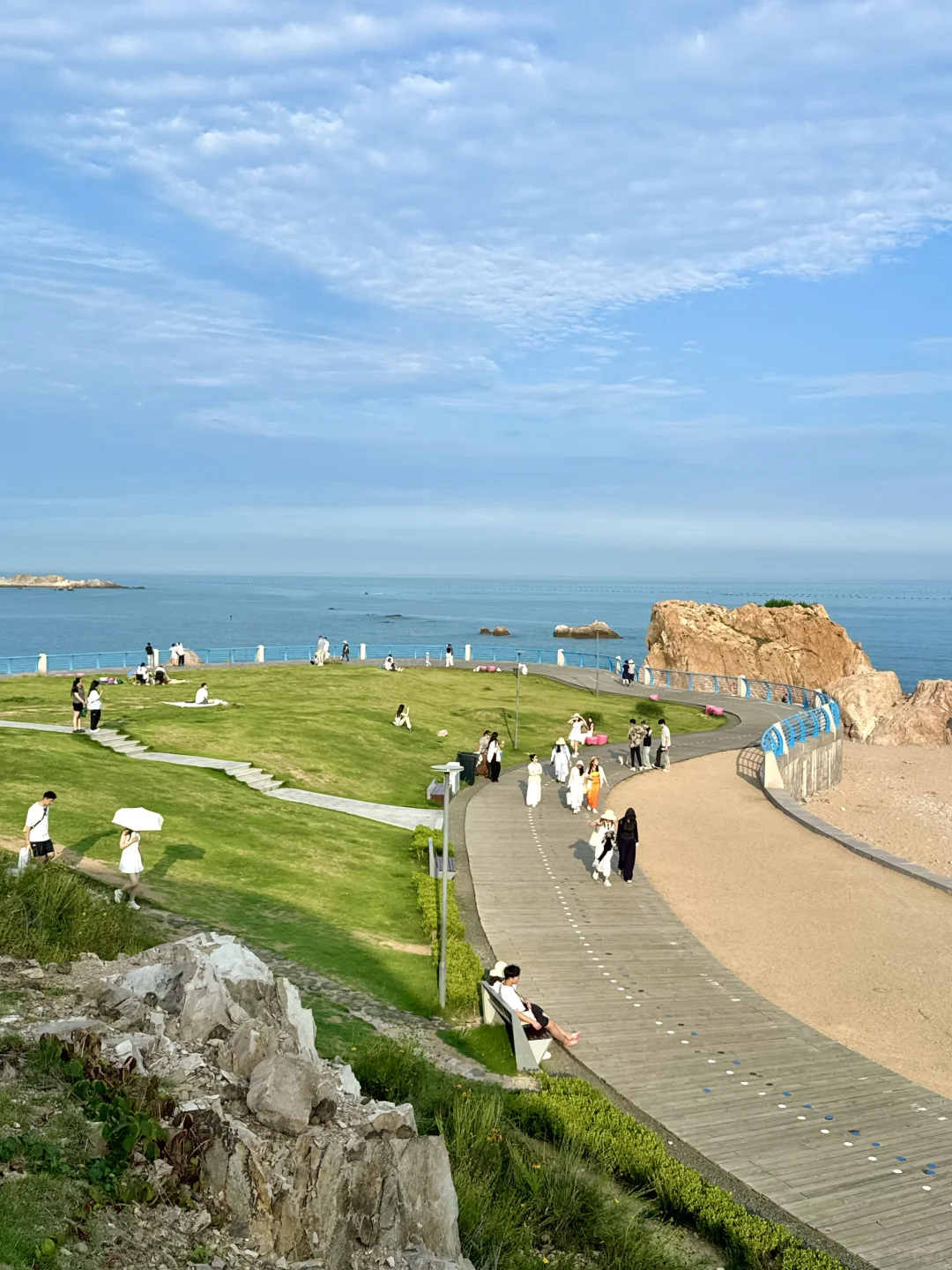 7.4青岛实况！！听劝没去栈桥，这太美了。。。