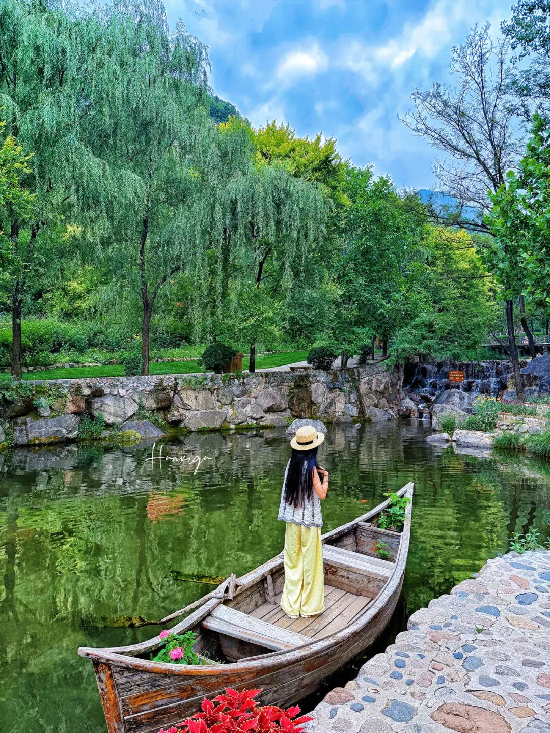 真不是国外!在河北也能看迪拜同款瀑布了‼️