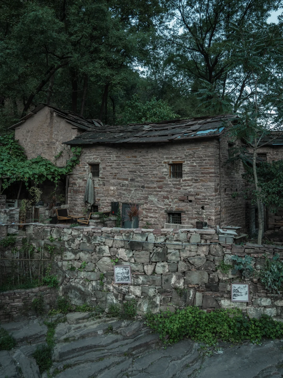 藏在太行山深处的画家村到底有多美‼️