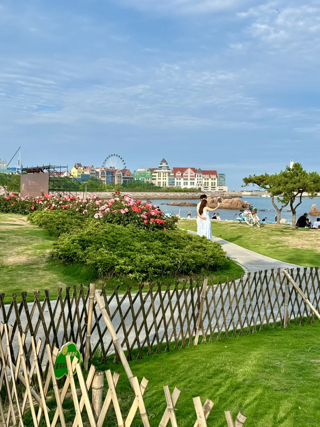 7.4青岛实况！！听劝没去栈桥，这太美了。。。