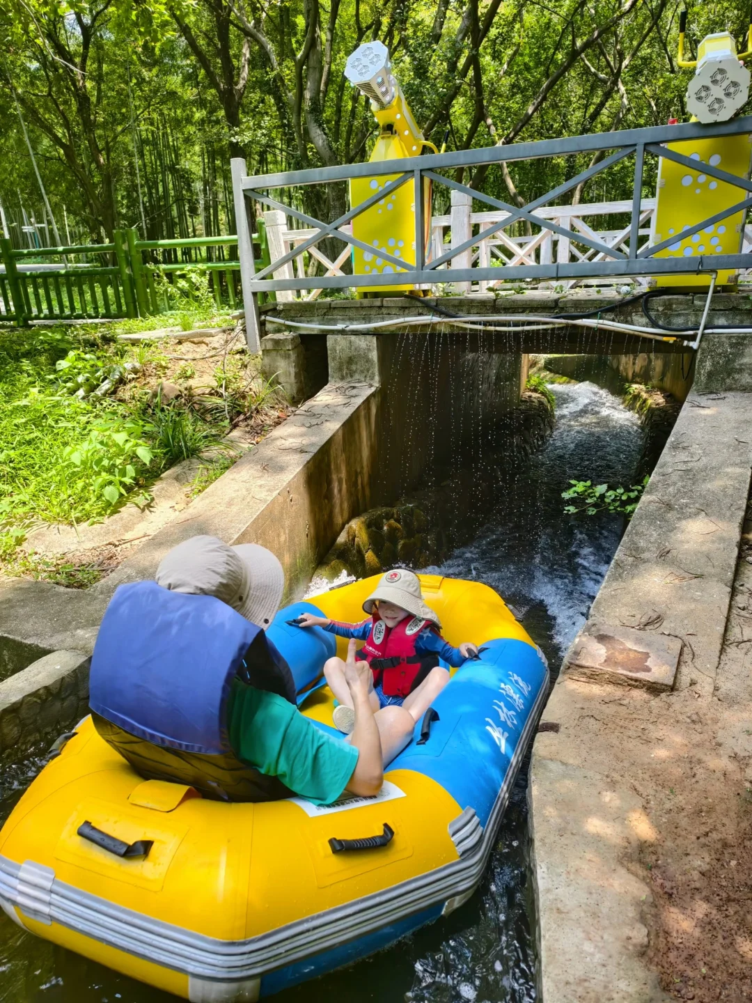 1米就能玩的竹林漂流，江浙沪亲子避暑天花
