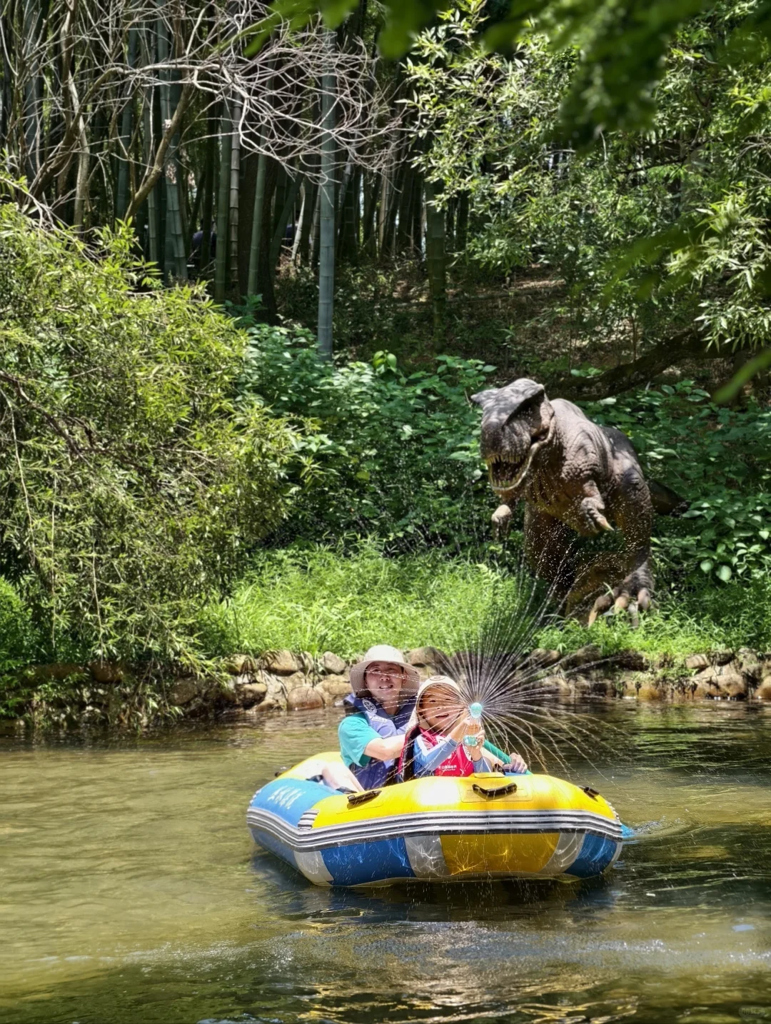 1米就能玩的竹林漂流，江浙沪亲子避暑天花