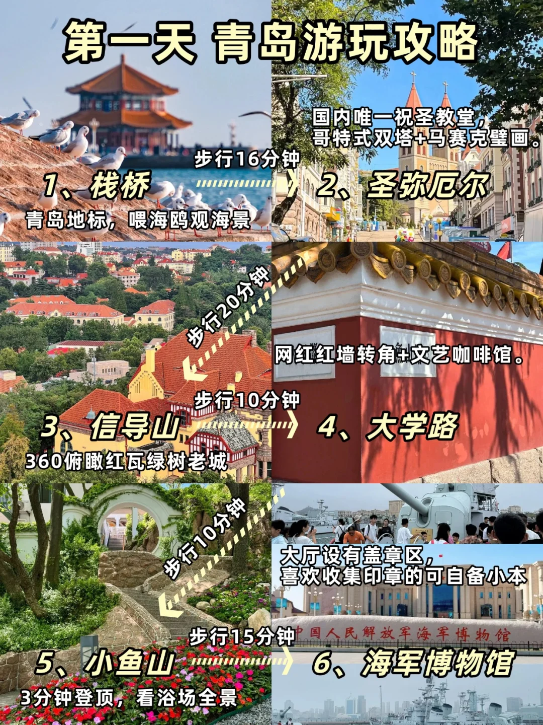 🌊两日奔赴浪漫海岸!青岛游玩攻略!