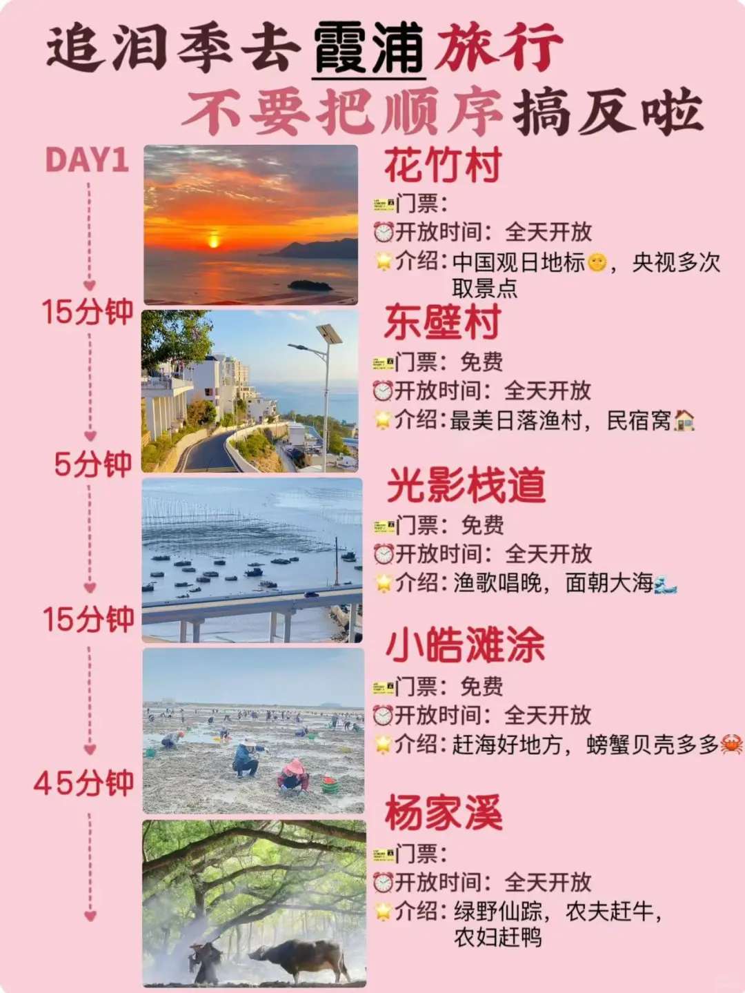 退暑季霞浦旅行攻略～不踩雷