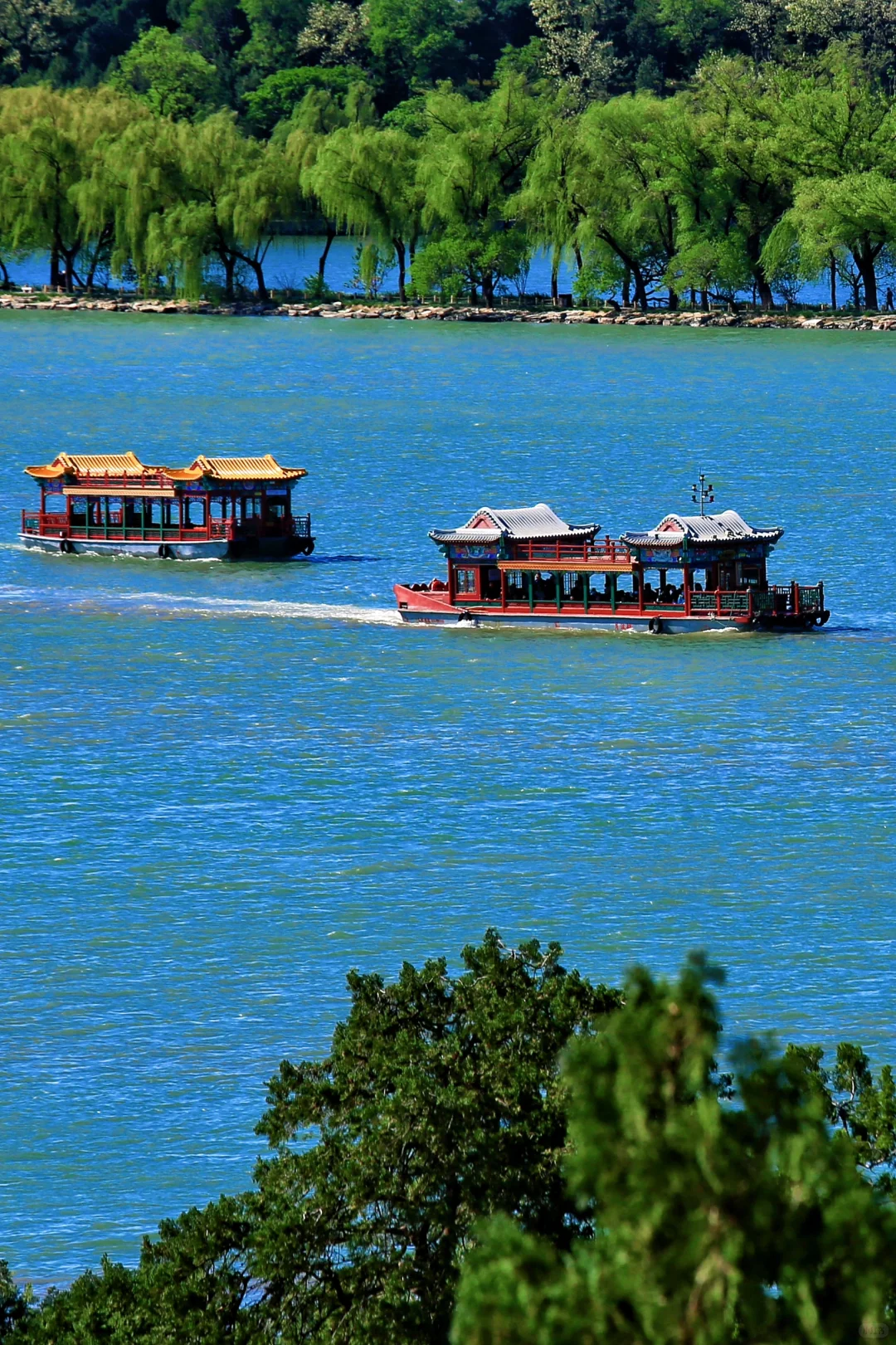 颐和园，太美了。