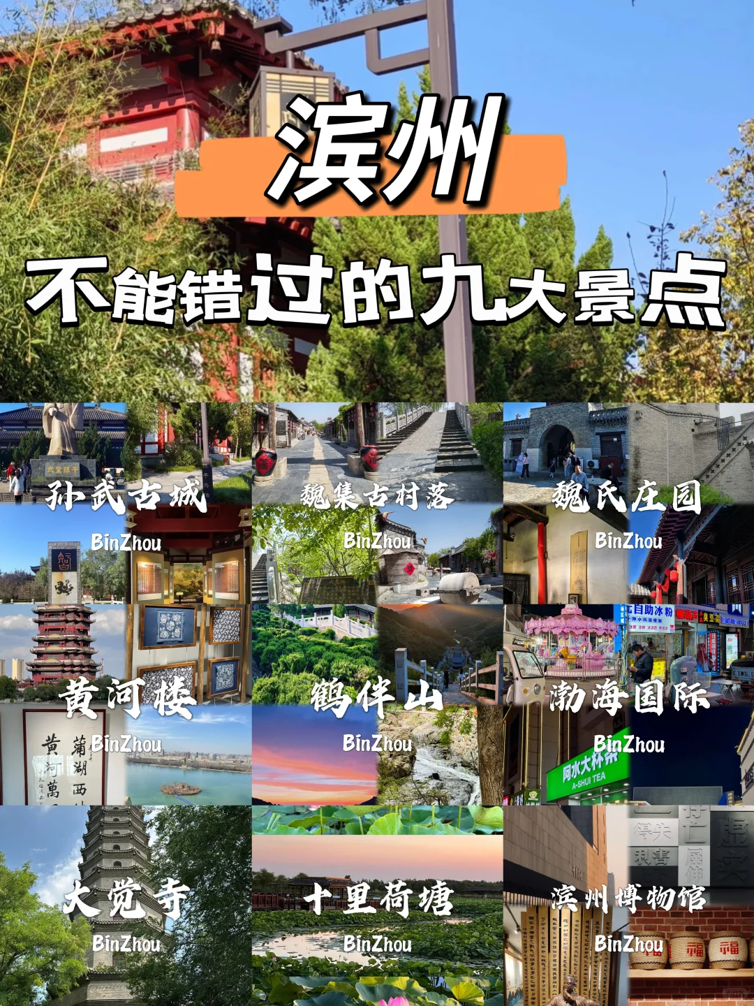 滨州不能错过的九个宝藏打卡地~