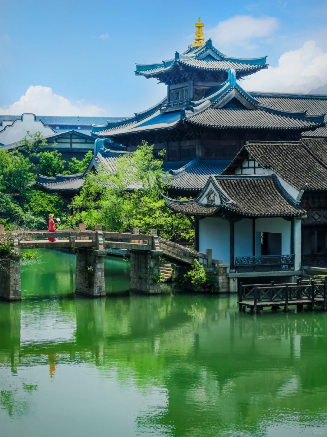 浙江丨你不宣传这个避暑古镇你糊涂啊…😭