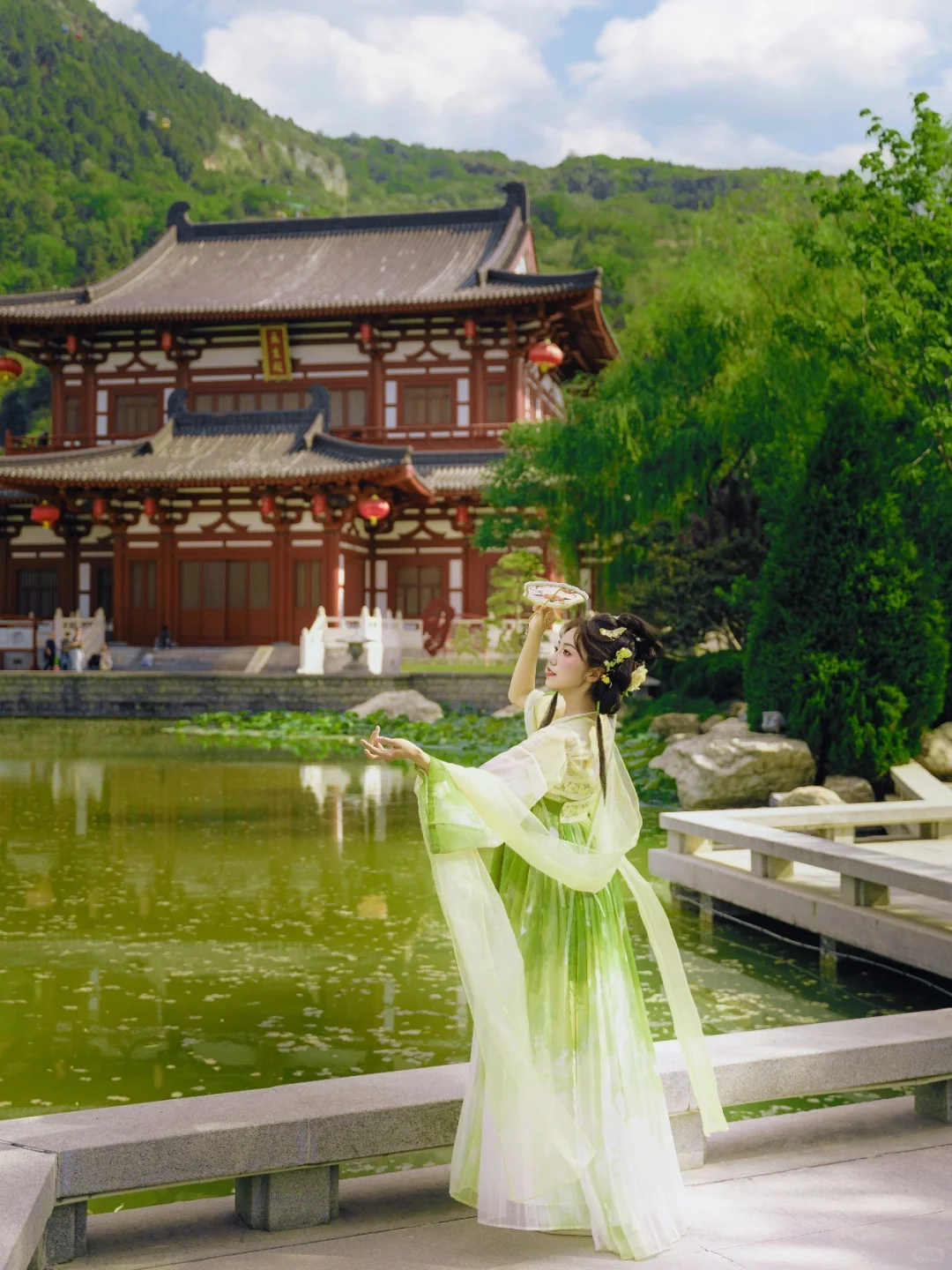 红墙鹊桥倒影杀，华清宫电影级大片全攻略！