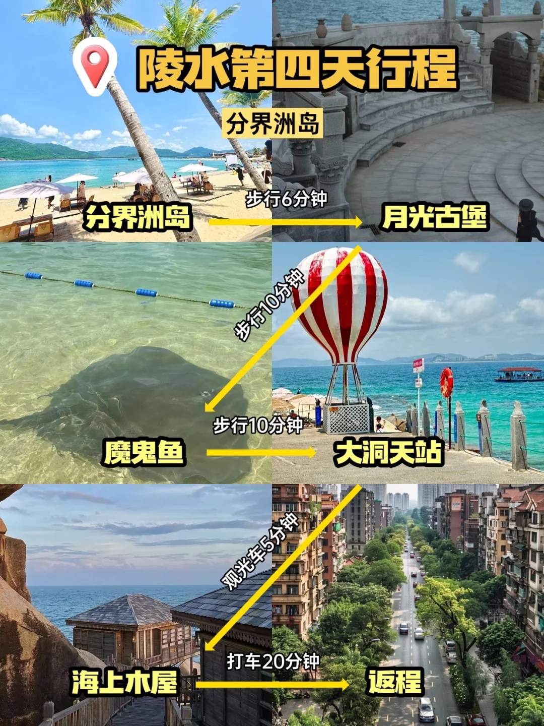 海南陵水四天三夜！！！！7-9🈷️懒人版攻略来啦