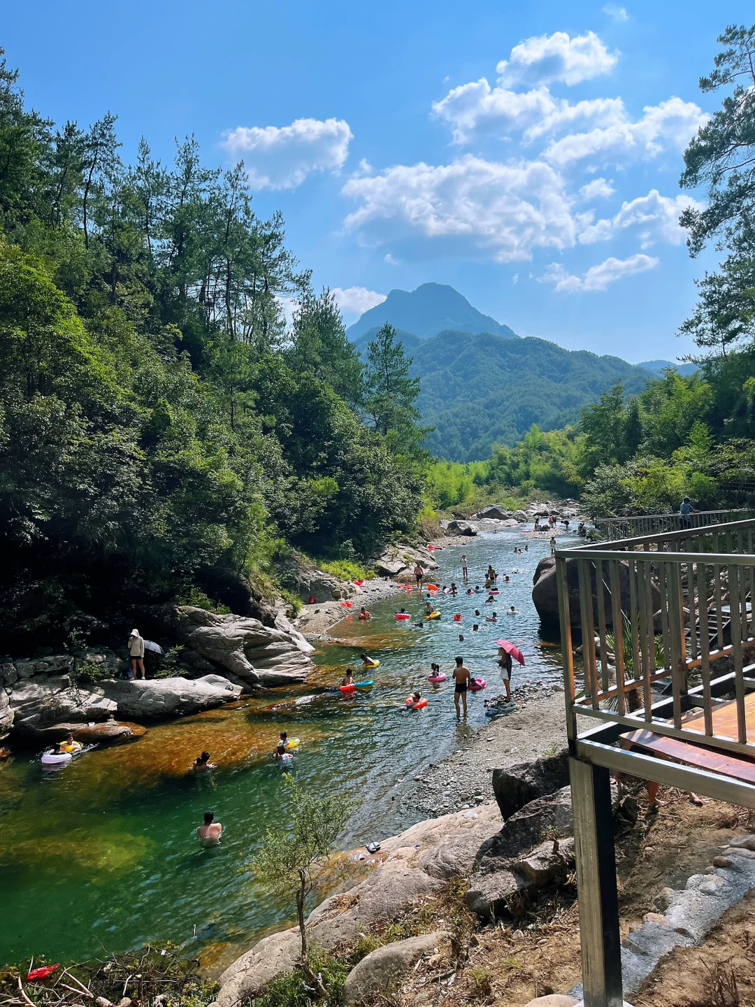江浙沪皖免费溯溪玩水天花板,不服带图来辩