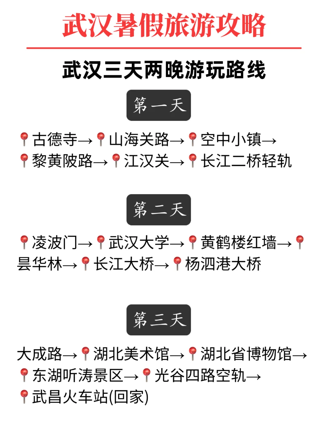 武汉刚发布的旅游通知🔔幸好提前看到了