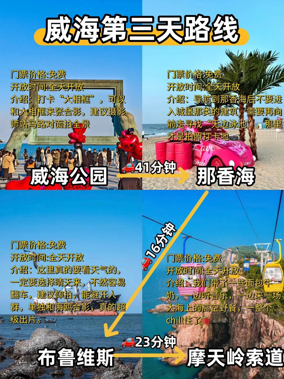 被威海美哭了！小众又出片‼️