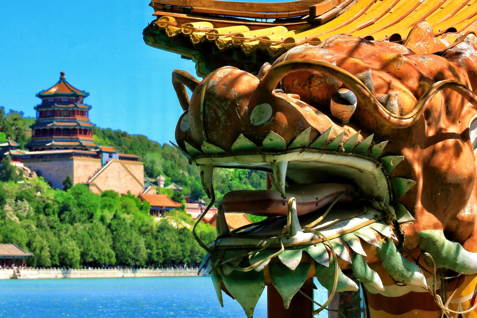 颐和园，太美了。