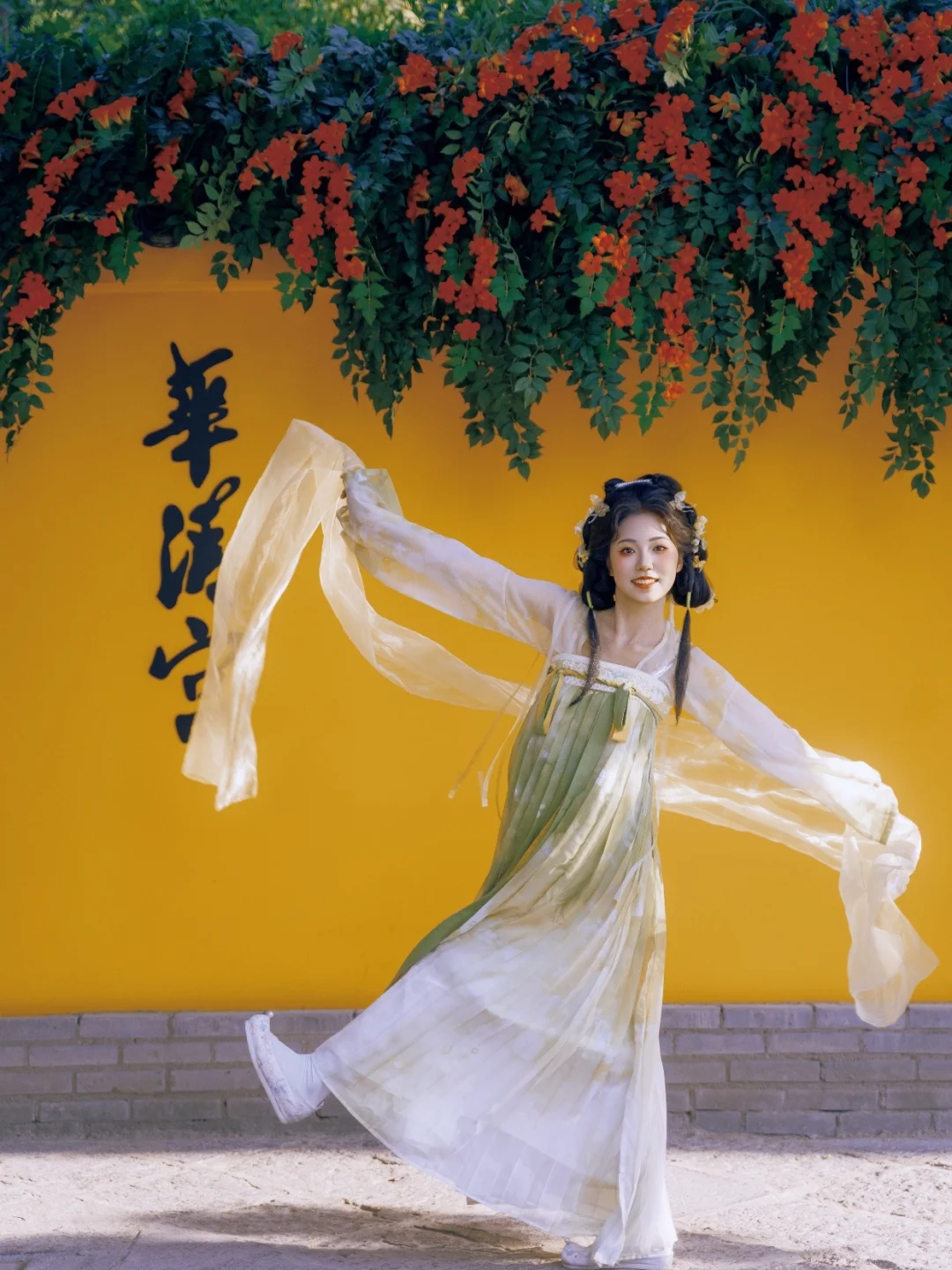 红墙鹊桥倒影杀，华清宫电影级大片全攻略！