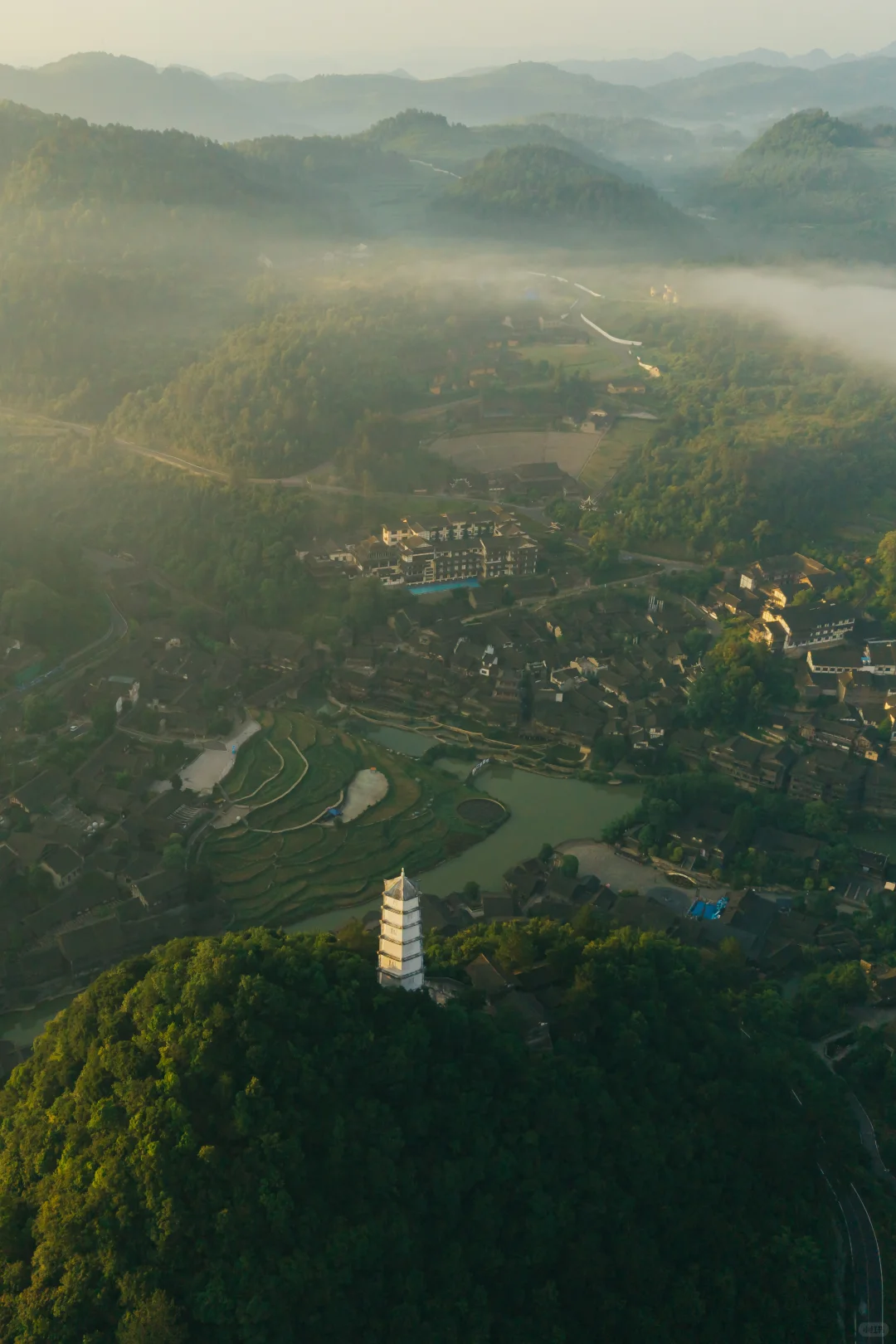 《国家地理》没骗我❗贵州这个避暑仙村太绝了