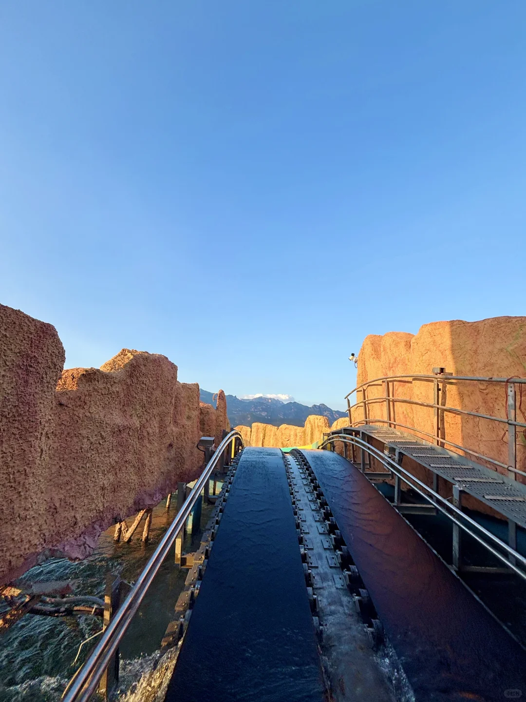 开启泰山隐藏副本,偶遇绝美落日飞车🎢